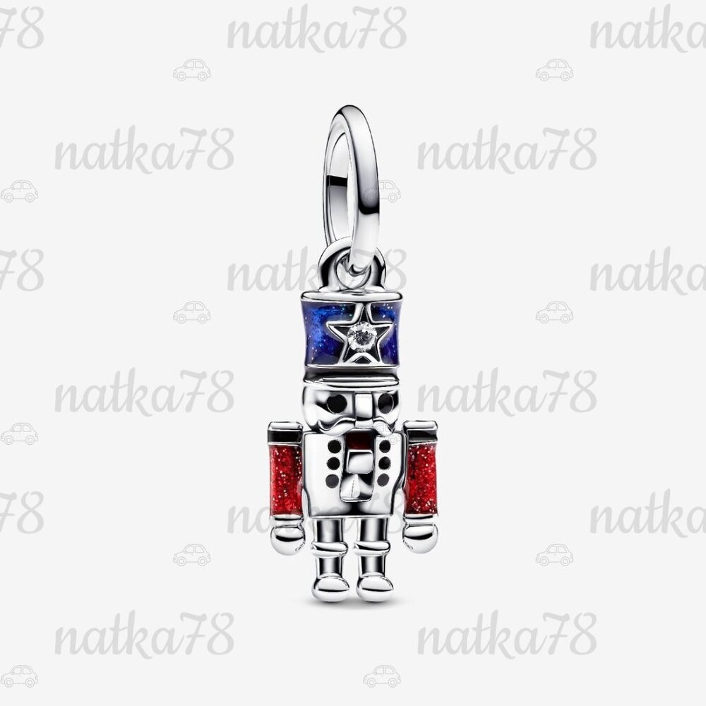 Pandora Moveable Nutcracker Dangle Charm - image 1